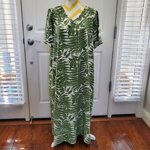 EMERYROSE TROPICAL Maxi Dress
